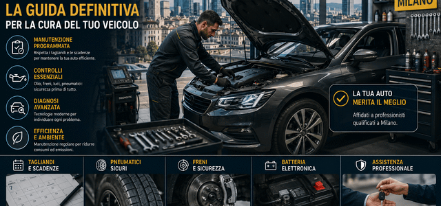 Manutenzione Auto a Milano: La Guida Definitiva per la Cura del Tuo Veicolo